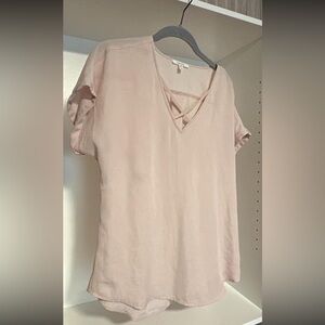 Maurice's small pink blouse